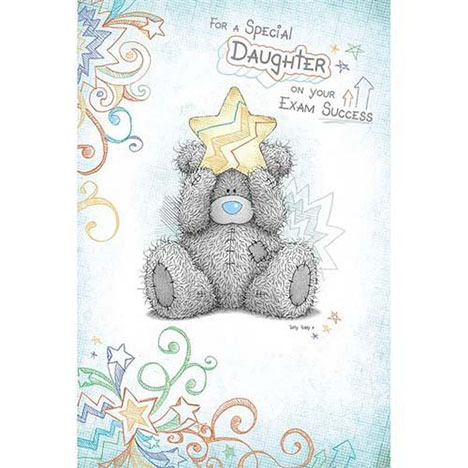 Special Daughter Exam Success Me to You Bear Card £2.40